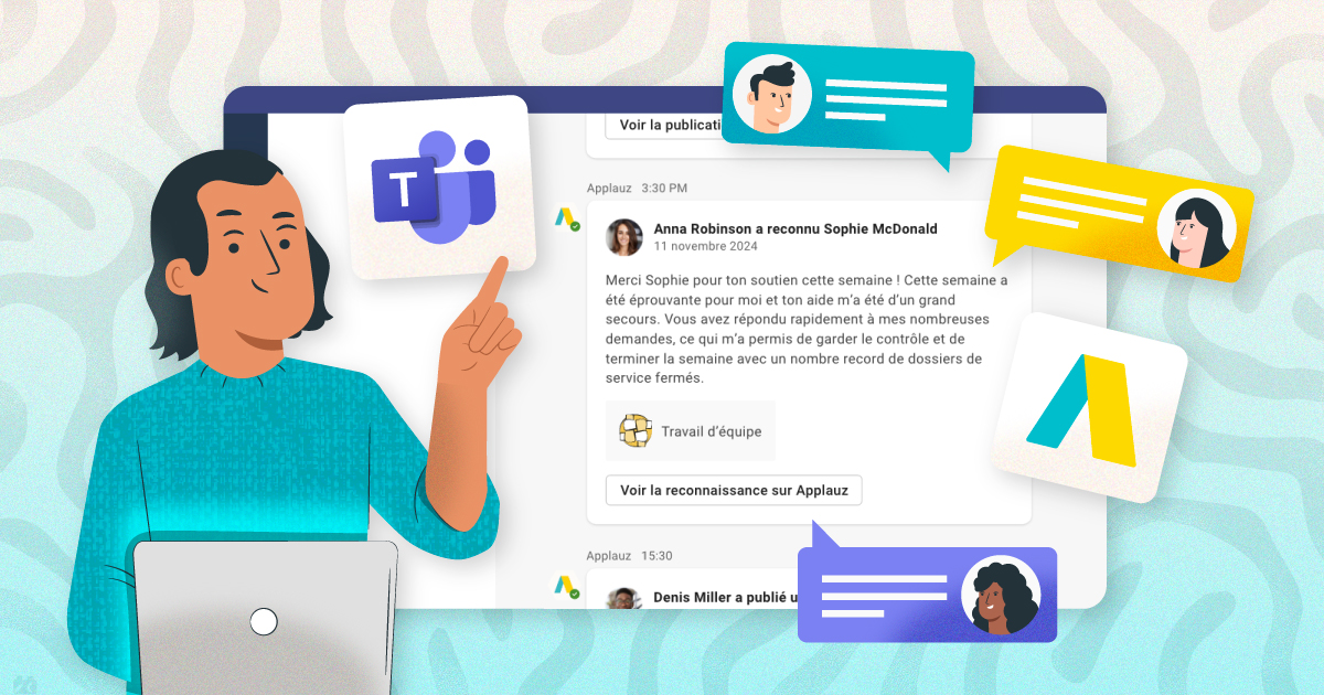 Comment cette application Microsoft Teams transforme l'engagement des employés