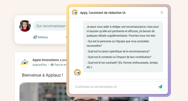 Appy l'assistant de rédaction AI