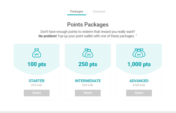 pointspackages