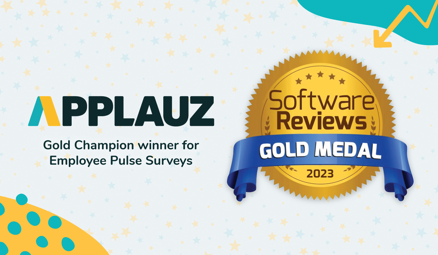 Applauz Pulse Surveys Awarded Gold Champion By Software Reviews