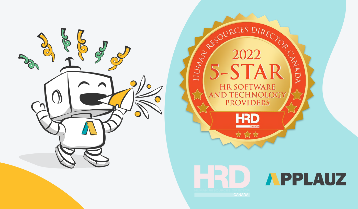 Applauz Named a 5-Star Provider of Software and Technology by HRD