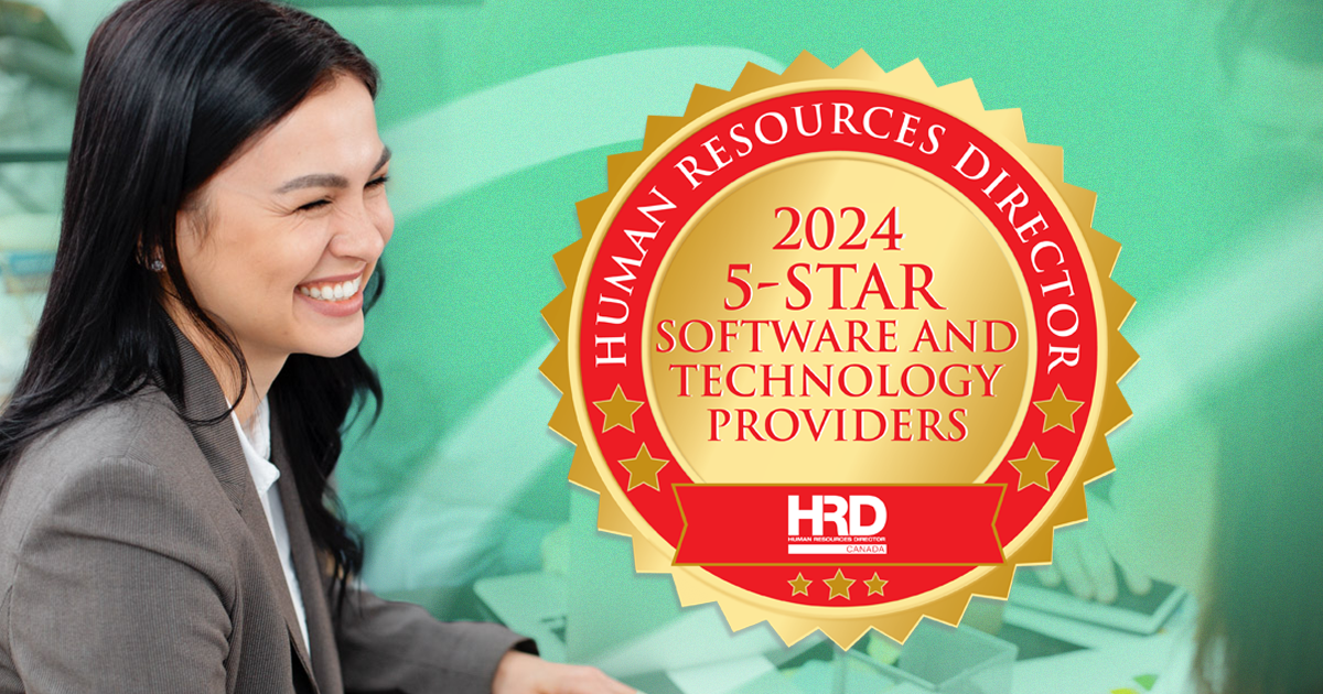 Applauz lauréat du prix des Fournisseurs de Logiciels et de Technologie RH 5 Étoiles 2024 par HRDC